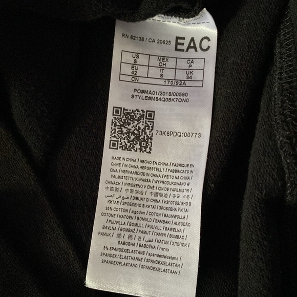 Guess Black Crewneck UNISEX - Picture 3 of 3